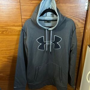 Under Armour Gray Sweatshirt Hoodie Casual Wear